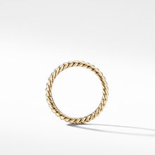 Load image into Gallery viewer, DY Unity Cable Band Ring in 18K Yellow Gold