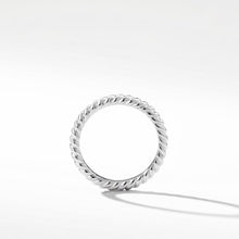 Load image into Gallery viewer, DY Unity Cable Wedding Band in Platinum, 2.45mm