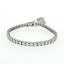 Load image into Gallery viewer, Royal Collection Classic Round Diamond Tennis Bracelet in White Gold
