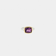 Load image into Gallery viewer, Royal Estate David Yurman  Amethyst Cable Ring
