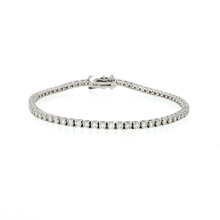 Load image into Gallery viewer, Royal Collection Classic Diamond Tennis Bracelet in White Gold
