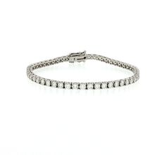 Load image into Gallery viewer, Royal Collection Classic Diamond Tennis Bracelet in White Gold

