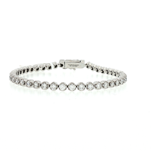 Load image into Gallery viewer, Royal Collection White Gold Diamond Tennis Bracelet
