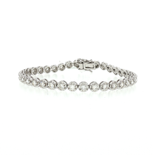 Load image into Gallery viewer, Royal Collection Classic Diamond Tennis Bracelet in White Gold
