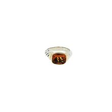 Load image into Gallery viewer, Royal Estate David Yurman Cushion Cut Citrine Solitaire Ring
