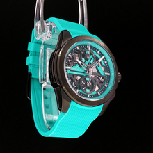 Load image into Gallery viewer, NORQAIN Independence Skeleton Chronograph Jade (Model: N3200.40T02.J01.R01
