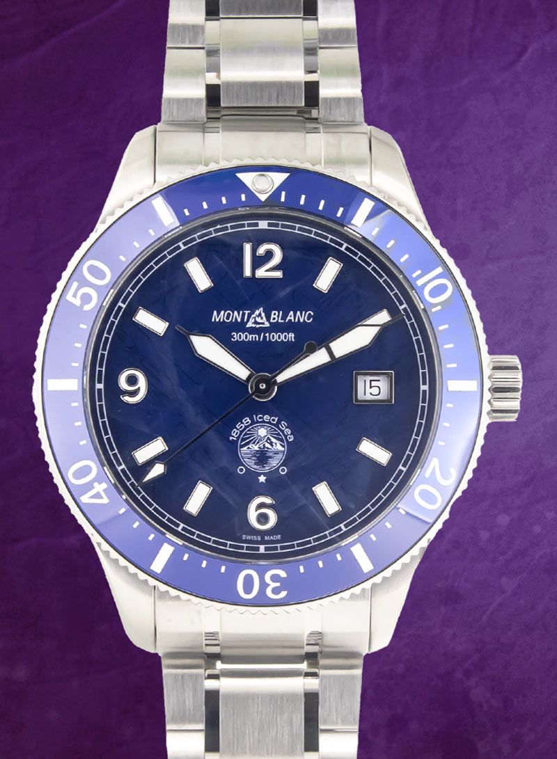 Montblanc Iced Sea Automatic Date (model: MB129369)
