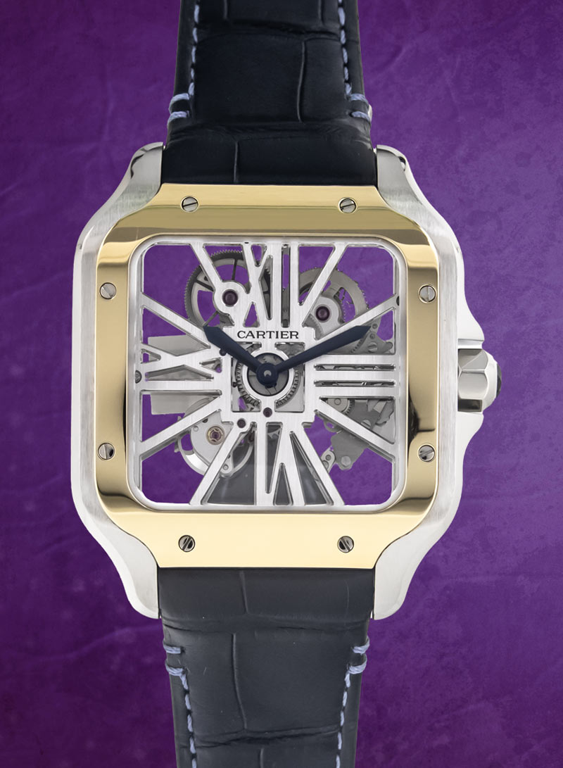 Cartier Santos de Cartier Skeleton