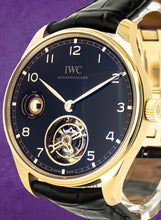 Load image into Gallery viewer, IWC Portuguese Hand Wound Tourbillon Day &amp; Night (Model: IW545901)
