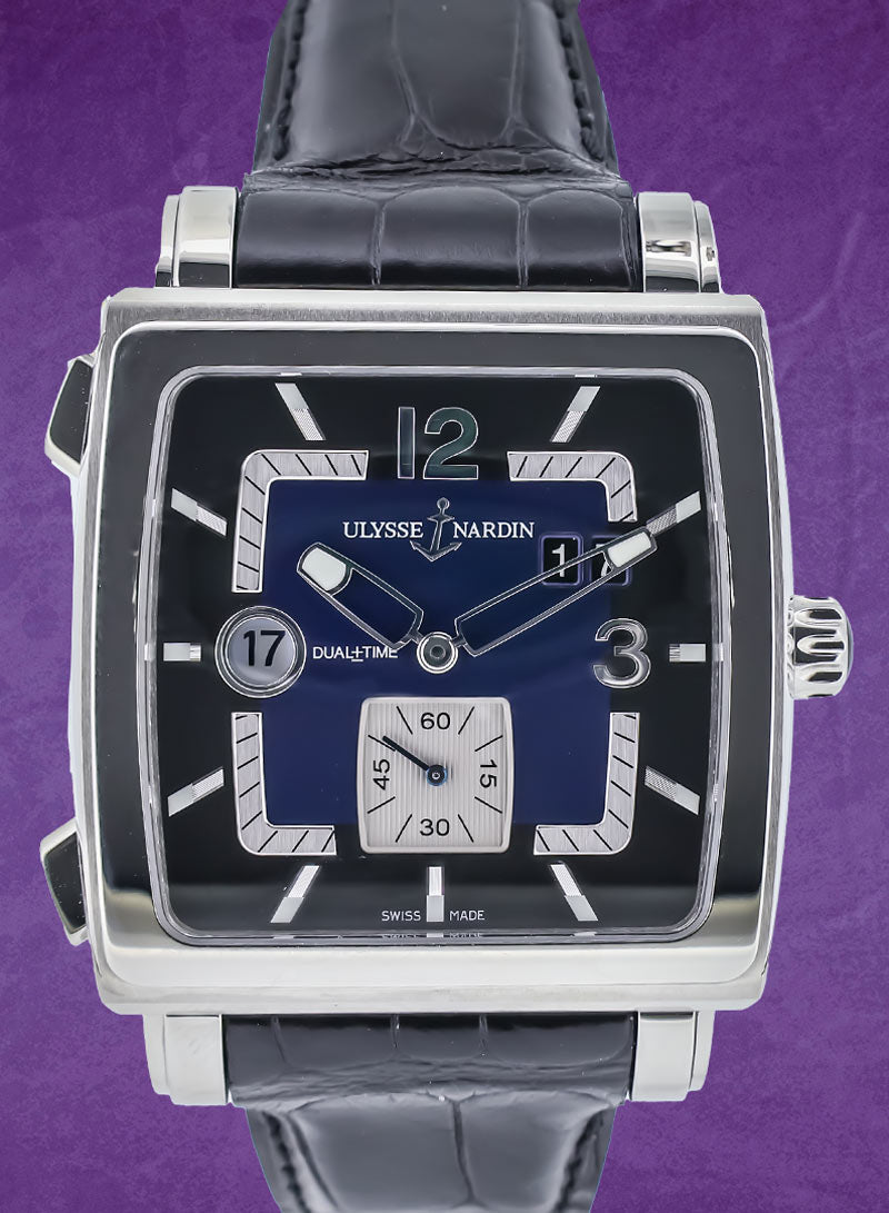 Ulysse Nardin Quadrato Dual Time (Model: 243-92)