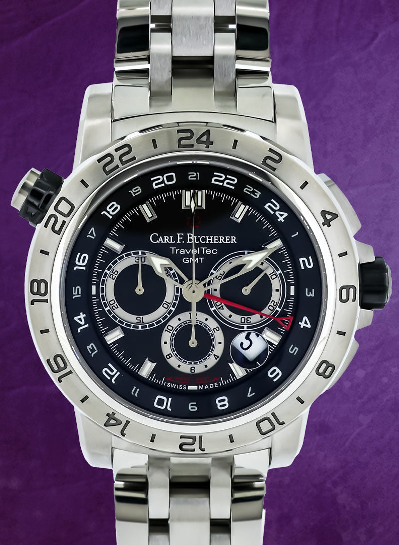 Carl F. Bucherer Patravi Traveltec II (Model: 00.10620.08.33)