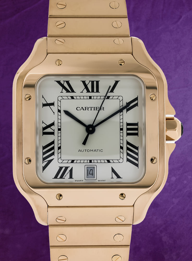 Cartier Santos de Cartier Large (Model: WGSA0018)