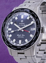 Load image into Gallery viewer, Zodiac Super Sea Wolf World Time (Model: ZO9409)
