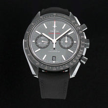 Load image into Gallery viewer, Omega Speedmaster Chronograph Watch with Black Dial and Fabric Strap
