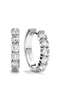 Hearts On Fire Small Mini Hoop Earrings
