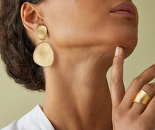 Load image into Gallery viewer, Marco Bicego Lunaria Double Drop Earrings
