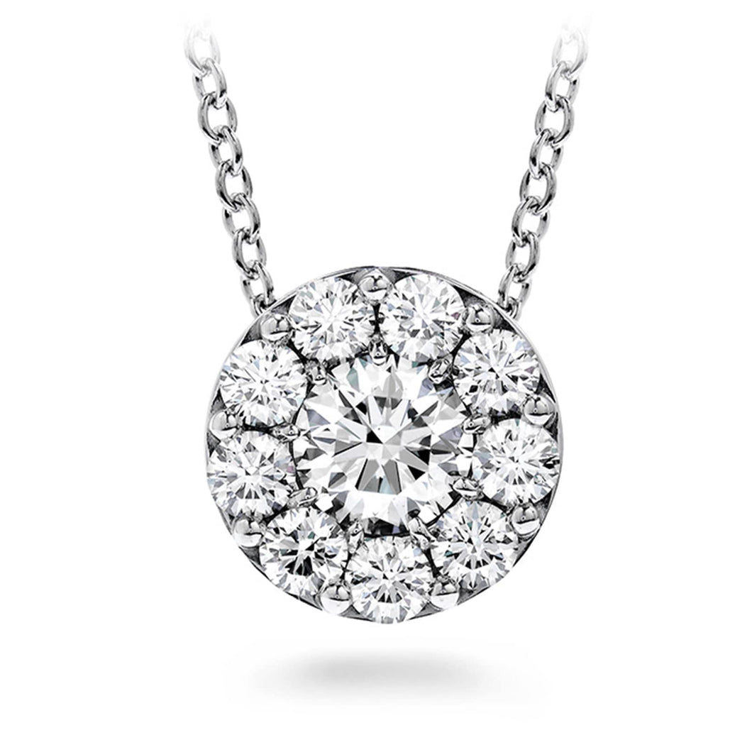 Hearts on Fire 18K White Gold Fulfillment 0.90cttw Diamond Pendant