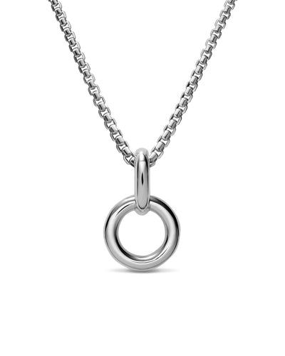Sculpted Cable Flex Necklace in Sterling Silver, 3.5mm – Royal