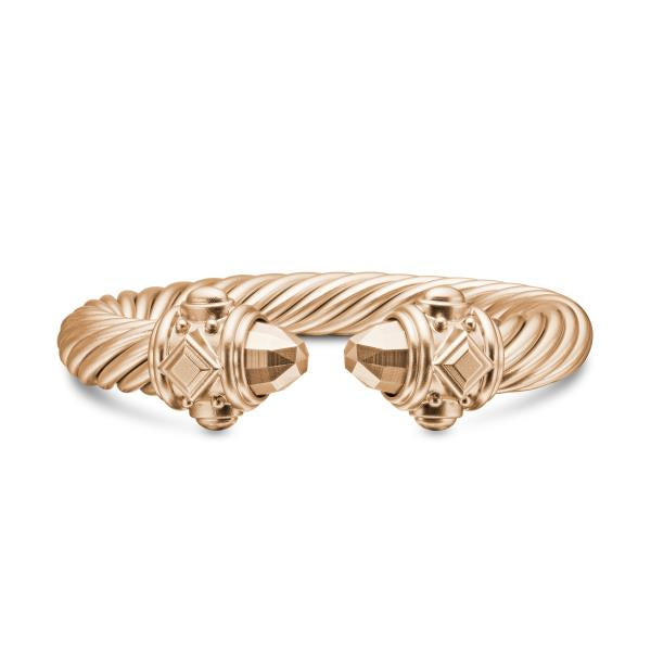 Renaissance Classic Cable Bracelet in Sand Aluminum, 10mm