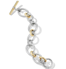 Load image into Gallery viewer, DY Mercer Bracelet in Sterling Silver with 18K Yellow Gold and Pave Diamonds
