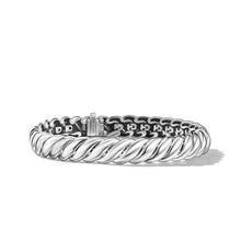 Load image into Gallery viewer, Sculpted Cable Bracelet in Sterling Silver
