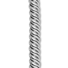 Load image into Gallery viewer, Sculpted Cable Bracelet in Sterling Silver, 14mm
