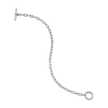 Load image into Gallery viewer, DY Madison Toggle Chain Bracelet in Sterling Silver with Diamonds
