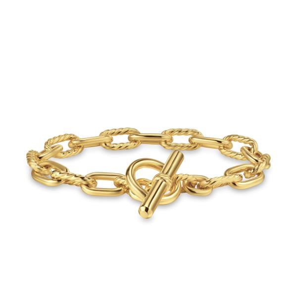 DY Madison Toggle Chain Bracelet in 18K Yellow Gold