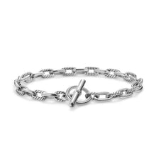 Load image into Gallery viewer, DY Madison Toggle Chain Bracelet in Sterling Silver
