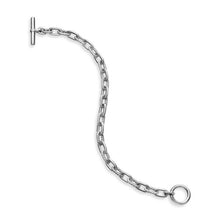 Load image into Gallery viewer, DY Madison Toggle Chain Bracelet in Sterling Silver
