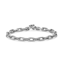 Load image into Gallery viewer, DY Madison Toggle Chain Bracelet in Sterling Silver

