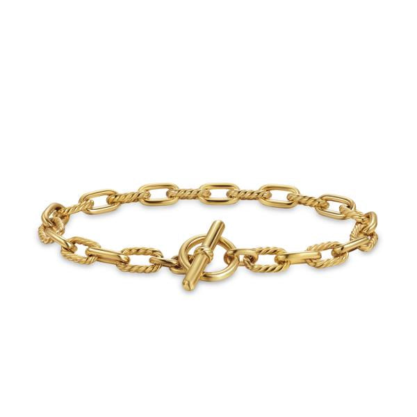 DY Madison Toggle Chain Bracelet in 18K Yellow Gold