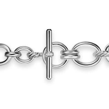 Load image into Gallery viewer, DY Mercer Chain Bracelet in Sterling Silver with Diamonds, 8mm
