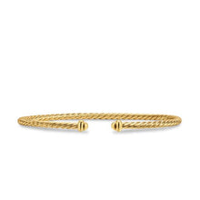 Load image into Gallery viewer, Micro Cablespira Flex Bracelet in 18K Yellow Gold, 2.6mm

