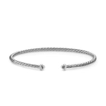 Load image into Gallery viewer, Micro Cable Flex Bracelet in Sterling Silver, 2.6mm
