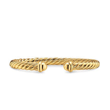 Load image into Gallery viewer, Cablespira Flex Bracelet in 18K Yellow Gold, 6mm
