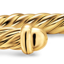 Load image into Gallery viewer, Cablespira Flex Bracelet in 18K Yellow Gold, 6mm

