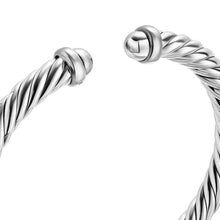 Load image into Gallery viewer, Cable Flex Bracelet in Sterling Silver, 6mm
