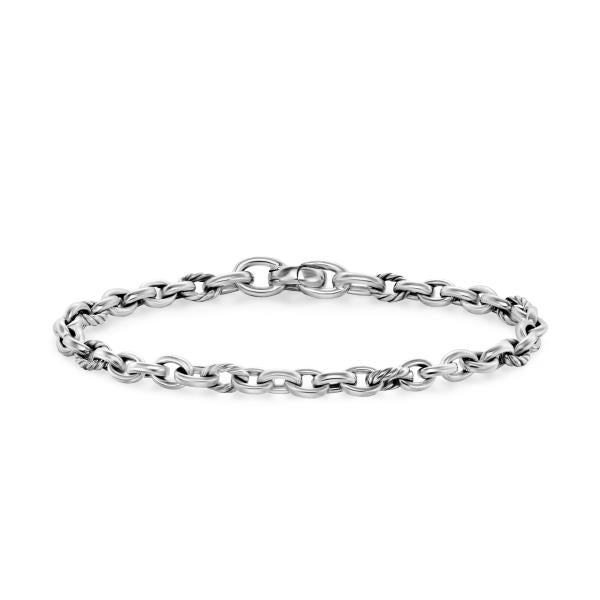 DY Mercer Petite Chain Bracelet in Sterling Silver, 4.5mm