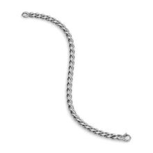 Load image into Gallery viewer, Sculpted Cable Chain Bracelet in Sterling Silver, 5.7mm
