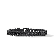 Load image into Gallery viewer, Curb Chain Bracelet in Black Titanium, 8mm
