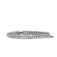 Curb Chain Bracelet in Sterling Silver