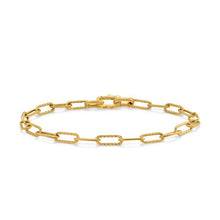 Load image into Gallery viewer, DY Madison Chain Bracelet in 18K Yellow Gold, 4mm

