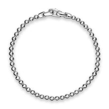 Load image into Gallery viewer, Spiritual Beads Metal Bead Bracelet in Sterling Silver, 4mm
