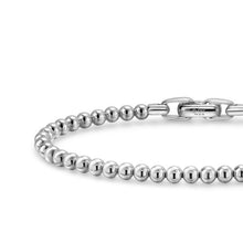 Load image into Gallery viewer, Spiritual Beads Metal Bead Bracelet in Sterling Silver, 4mm
