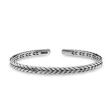 Load image into Gallery viewer, Chevron Flex Bracelet in Sterling Silver, 5.2mm
