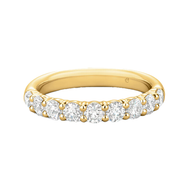 Hearts On Fire 9 Stone Signature Diamond Ring