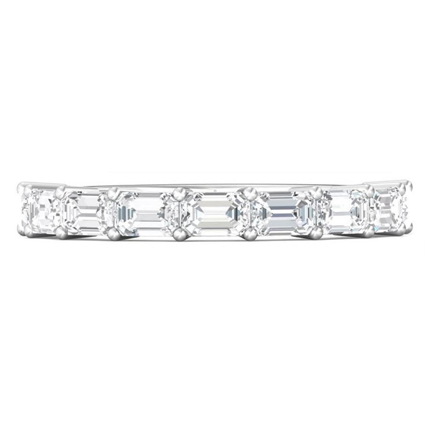 Martin Flyer Emerald Cut Diamond Ring