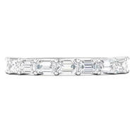 Martin Flyer Emerald Cut Diamond Ring