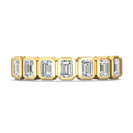Martin Flyer Bezel Set Diamond Ring